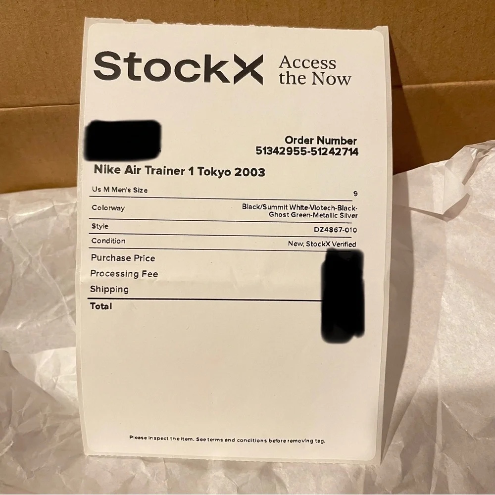 Nike Air-Trainer-Tokyo 03 M9- New w/box - Picture 16 of 16